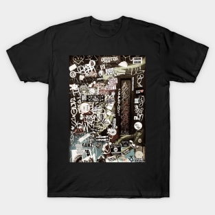 Urban Design Street Tags Graffiti T-Shirt